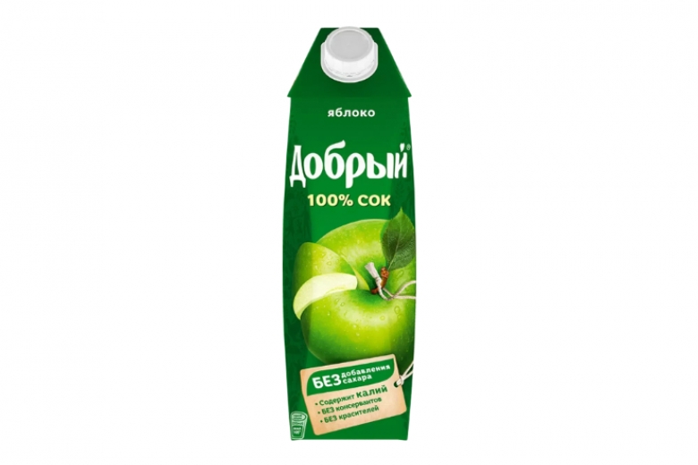 Сок Добрый яблоко 1л